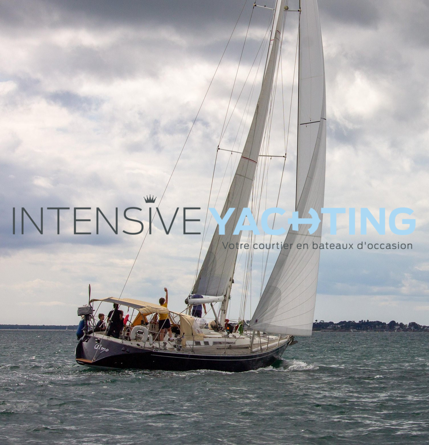 FIRST 456 INTENSIVE YACHTING COURTAGE MORBIHAN FINISTERE