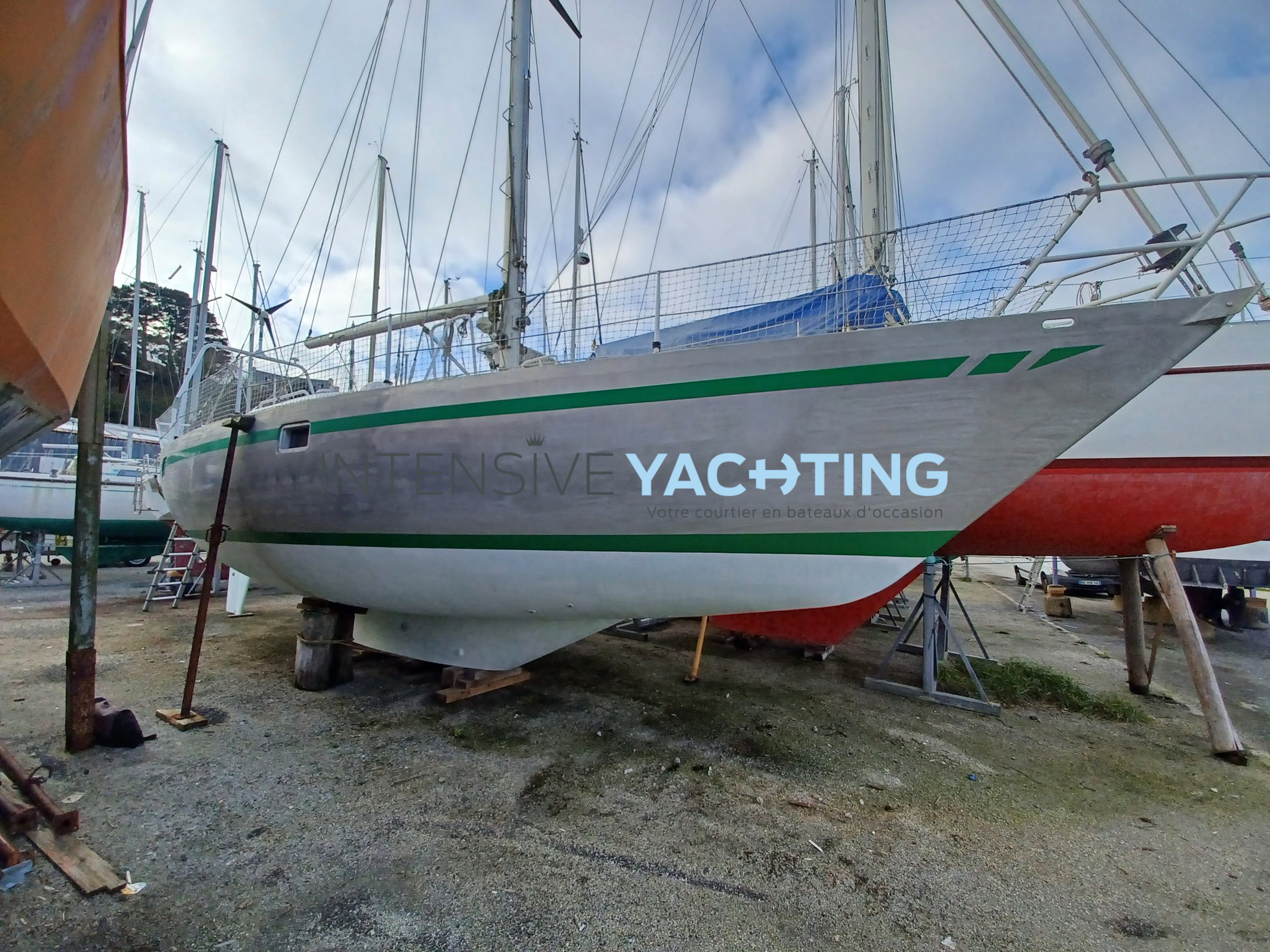 Aubence DL Alu PLan Harlé Chantier Garcia Intensive Yachting courtage bateaux d'occasion Finistère