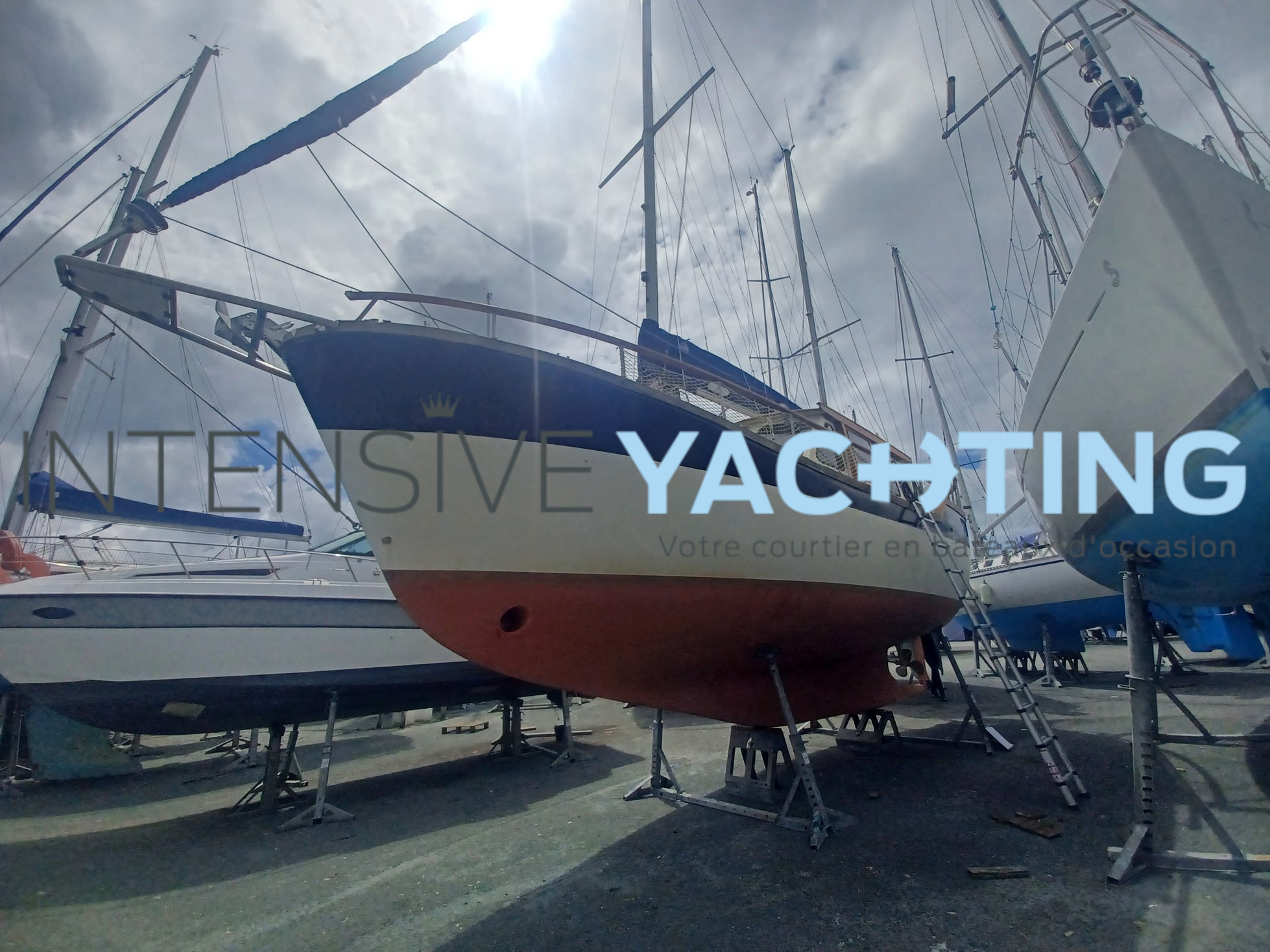 1 NAUTICAT 33 À VENDRE INTENSIVE YACHTING BROKER MORBIHAN